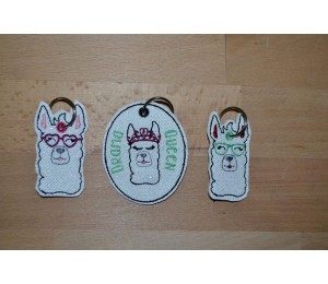 Stickserie - La Llama Loca